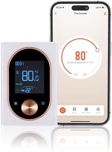 MOES Programmable Smart Thermostat for Electric Baseboard Heaters, 2.4G WiFi Compatible with 120V/240V Electric Heating, Remote Control via Smart Life/TUYA APP, Compatible with Alexa/Google Home