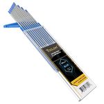 TOOLIOM TIG Welding Tungsten Electrodes 2% Lanthanated Tungsten Electrodes Rods 1/8" x 7" (Blue, EWLa-2) 10-Pack