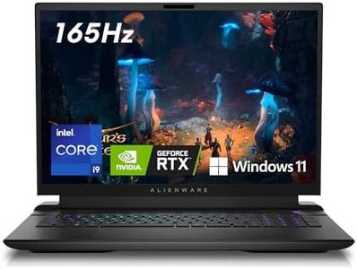 Alienware m18 r2 Gaming Laptop 18" QHD+ 165Hz Display, 14th Gen Intel Core i9 14900HX, NVIDIA RTX 4080 12GB, 32GB DDR5 RAM, 1TB SSD, Windows 11 Home, AlienFX Backlit English-UK Keyboard