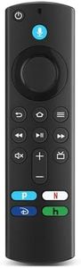 L5B83G (3rd Gen) Replacement Voice Remote Fit for Amazon Smart TV Cube (1st Gen, 2nd Gen), Fit for Amazon Smart TV Stick (4K, 4K Max, Lite), Fit for Amazon Smart TV Stick(2nd Gen,3rd Gen)