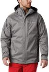 Columbia Men's Whirlibird IV Interchange Jacket, City Grey Melange, Large