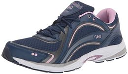 Ryka Women's Sky Walking Shoe, Navy/Lilac, 5.5