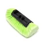 Forgrace 12" Car Wash Brush with Soft Bristle Auto RV Truck Boat Camper Heavy Duty Tri-Level Dip Wash Brush Car Exterior Washing Green