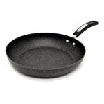 Starfrit The Rock Classic 10" (26cm) Non-Stick Fry Pan - Durable Forged Aluminum - Oven Safe - PFOA Free - Easy to Clean