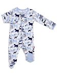 Magnificent Baby Magnetic Me Modal Magnetic Fastener Footie, Pup Parade, 0-3 Months