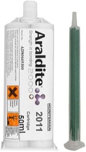 Huntsman Araldite 2011 Slow-Setting All-Purpose Epoxy (50ml/1.7oz 6-Pack)