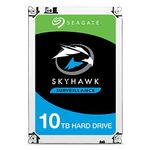 Seagate Skyhawk 10TB Surveillance Internal Hard Drive HDD – 3.5 Inch SATA 6Gb/s 256MB Cache for DVR NVR Security Camera System with Drive Health Management – Frustration Free Packaging (ST10000VX0004)