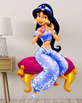 pk Jasmine Angel Queen Princess Disney Cartoon 3D Vinyl Wall Sticker