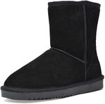 DREAM PAIRS Women's Shorty-New Blac