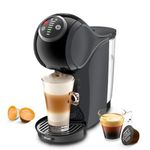 Nescafé Dolce Gusto De'Longhi Genio S Plus EDG315.CGY, Automatic Coffee Machine, Capsule Coffee Machine, Espresso Boost, Cappuccino, Energy Saving Auto Shut-Off, 15 Bar Pressure, Anthracite