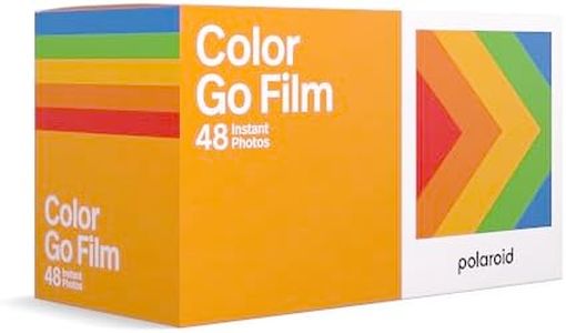 Polaroid Originals Go Color Film - 48 Photos - 3 Double Packs Bulk Film (6212), White