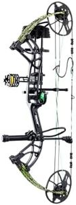 Bear Cruzer G4 Ready to Hunt Compound Archery Bow, 70lb. Draw Weight, Right Hand, Black/Toxic