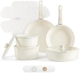 CAROTE 15pcs Ceramic Cookware Set, 