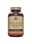 Solgar Skin Hair and Nails - 60 pack - Helps Build Collagen - With Zinc, Copper and Vitamin C - Vegan and Gluten Free