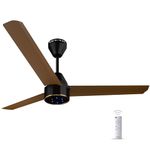 Colorbot Knoxx 1200 mm BLDC Ceiling Fans with Remote Control | BEE 5 Star Rated | High Speed | Power Saver | 100% Copper Winding | Reverse Mode | 2+2 Year Warranty (Urban Oak)