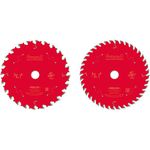 Freud F03FS09892 Circular Saw Blade Twin Pack for Wood 165 x 20mm x 24 & 40T