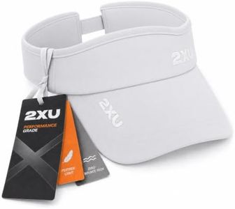 2XU Unisex Run Visor One Size fits All White