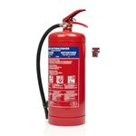 Smartwares Powder extinguisher - 6 kg - for ABC fires - Suitable for vehicles & homes