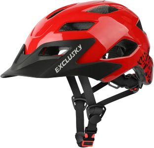 Exclusky Kids Bike Helmet – Adjustable Bicycle & Scooter Helmet, 50-57cm