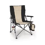 Picnic Time Big Bear XXL Camp Chair, Black