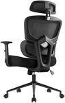 IWMH Office Chair Big and Tall Desk Chairs 500LBS Ergonomic Computer Chair for Heavy People Breathable Mesh RecliningChair with Dynamic Lumbar Support Executive Swivel Chairs Heavy Duty Metal Base