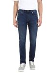 Medium-Wash Slim Fit Mid Rise Jeans