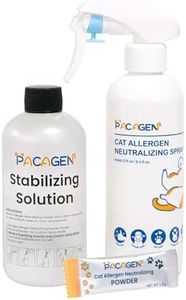 Cat Allergen Neutralizing Spray - Fast-Acting, Easy to Use Spray for Cat Allergy Sufferers, Breaks Down Allergens in Cat Dander to Make Your Home Hypoallergenic - Cleans Home, Safe for Pets and People