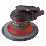 Ingersoll Rand 4152 6” Orbit Palm Pneumatic Sander with Pressure Sensitive Adhesive Pad, 12,000 RPM, Vacuum Ready, Lightweight, Composite Design, Low Vibration