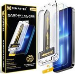 TEMPRTEK+ for iPhone 13/13 Pro/14 Glass Screen Protector 2 Pack (9H+ Military Grade 3X Protection) Long Last Shatterproof Tempered Glass - Anti Scratch/Fingerprint [Full Coverage] Case Friendly