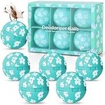 Deodorizer Balls, Shoe Fresheners, Shoe Deodorizer Balls 6 Pack, Shoe Odour Eliminator for Lockers, Gym Bags, Homes, Offices and Cars, Natural Cotton Aroma