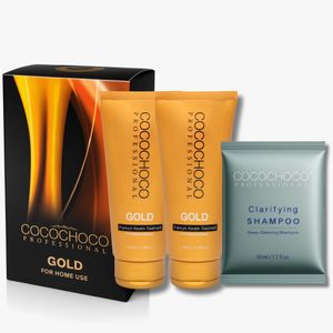 Cocochoco Gold Keratin Hair Treatment Kit – Smoothing & Repair