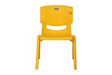 Prima Baby Plastic Chair 120 Strong Durable and Comfortable with Backrest for | Kids | Study | Play for Home/School/Dining for 2 to 6 Years Age