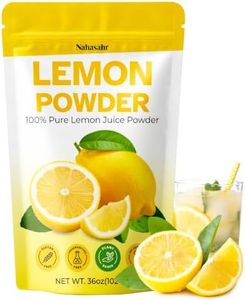 Lemon Juice Powder 36 oz - No Sugar, No Additives, 100% Pure Lemon Powder for Water, Baking & Cooking | Fast Dissolving, Bulk Value Family Size Resealable Pouch (Lemon Juice Powder)