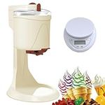 KYZTMHC Soft Serve Ice Cream Maker Yogurt Snow Cone Maker Machine Ice Cream Maker Machine Soft Ice Cream Machine for Frozen Yoghurt, Sorbet