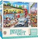 Masterpieces 1000 Piece Jigsaw Puzzle for Adults, Family, Or Kids - City Living - 19.25"x26.75"
