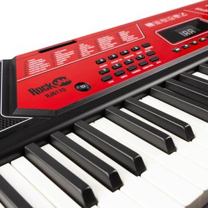 RockJam 61-Key Keyboard Piano – Portable Electronic Music Keyboard