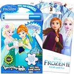 Disney Frozen Imagine Ink Book And Frozen Sticker Pack Set