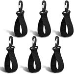 SAVITA 6pcs Kayak Paddle Clips, Nyl