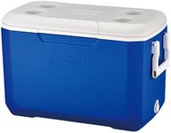 Coleman Poly-Lite Ice Box, large cooler box with 45 liter capacity, PU full foam Insulation, Cools up to 2 days; Portable chiller icebox, perfect for travelling, camping, picnics and festivals