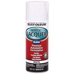 Rust-Oleum 253364 Automotive Acrylic Lacquer Spray Paint (340 g, Gloss White)