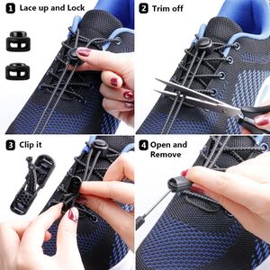 UpUGo Elastic No Tie Shoe Laces – Stretch Lock Shoelaces for Adults & Kids