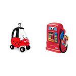 Little Tikes Ladybug Cozy Coupe Ride-On Car Large + Little Tikes Cozy Pumper