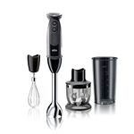 Braun MultiQuick 5 Vario Immersion Hand Blender - World's First Technology - Powerful 400 Watt Motor - Vario Speed - Includes Blending Wand, Beaker, Whisk and 1.5c Chopper, MQ5025BK, Black