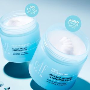 e.l.f. SKIN Holy Hydration Cleansing Balm – Makeup Remover with Hyaluronic Acid