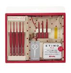 Tulip Tulip Knitting Needles "ETIMO Red Crochet Set Red"