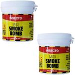 Smoke Bomb Midi Fogger Fumigator 15.5g Effective for Control of All Flying & Crawling Insects Shredder (Pack of 2)