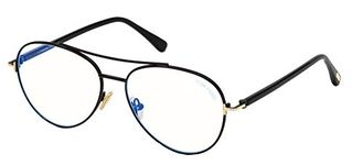 Tom Ford FT 5684-B BLUE BLOCK Shiny Black 55/15/140 unisex Eyewear Frame