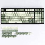 mintcaps Matcha Green PBT Keycaps Set 126 Keys XDA Profile Cute Keycaps Custom Dye-Sublimation Keyboard Keycaps for 60% 65% 70% 75% 100% Cherry Gateron MX Switches Mechanical Keyboards