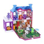 Toyzone Dream Palace Doll House(40 Pcs)-44161 | Play Set | Girls Doll House|Play Set with Accessories|4 Dolls with Furniture and Garden|Role Play Set, (Age: 3 years and up)