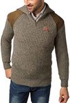 Rydale Danby 1/2 Zip Men's Crew Nec